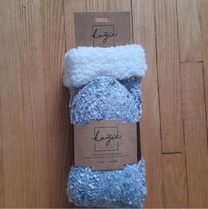 Kozie Blue and White Lounge Socks